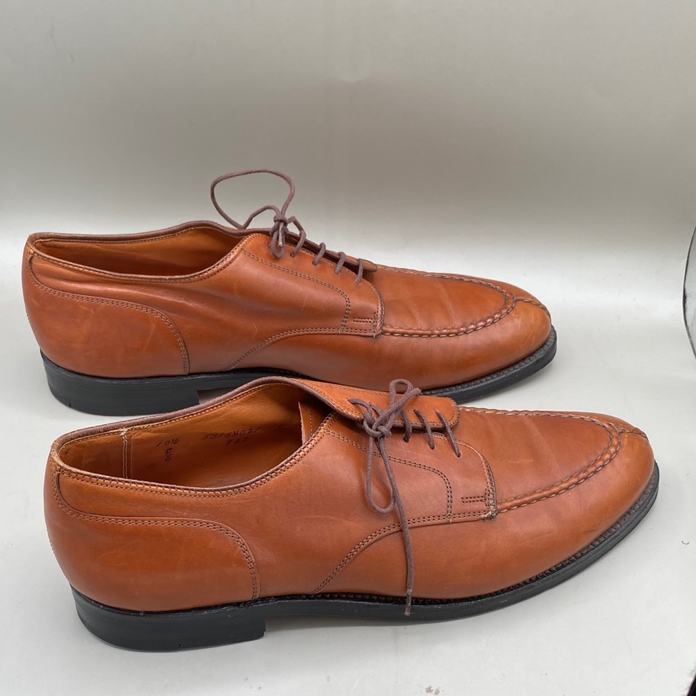 Alden Brown Leather Men's Oxfords (lot 430) - Picture 6 of 13